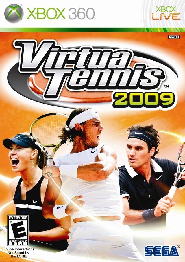 Capa do jogo Virtua Tennis 2009