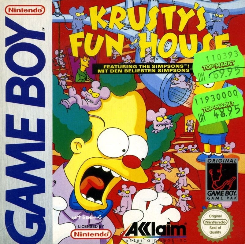 Krustys Super Fun House cover
