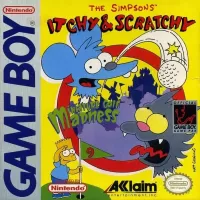 Itchy & Scratchy in Miniature Golf Madness cover