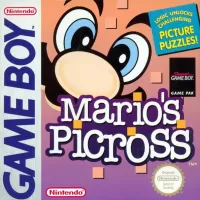 Mario's Picross cover