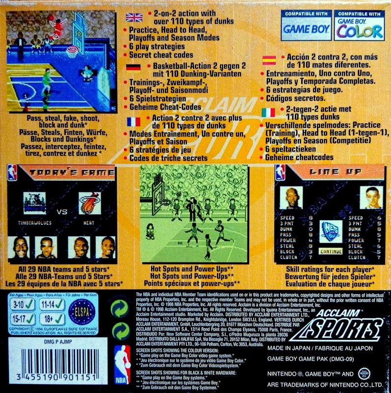 NBA Jam 99 cover