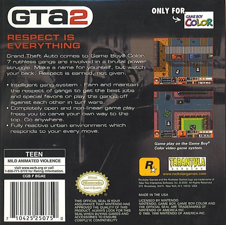 Grand Theft Auto 2 cover