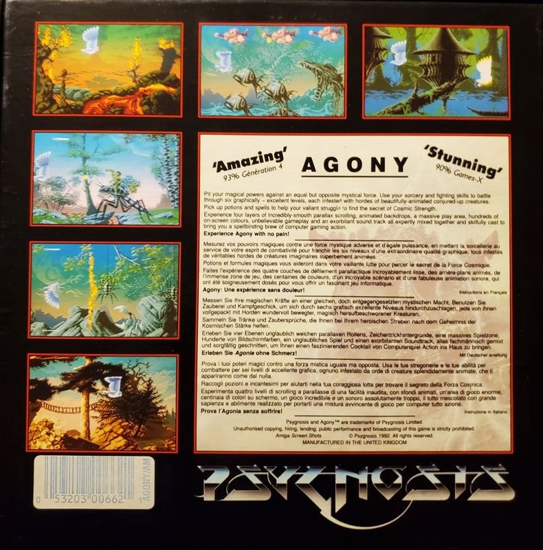 Agony cover