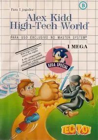 Alex Kidd: High-Tech World cover