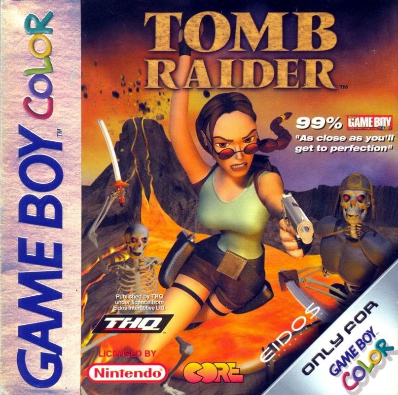 Capa do jogo Tomb Raider Starring Lara Croft