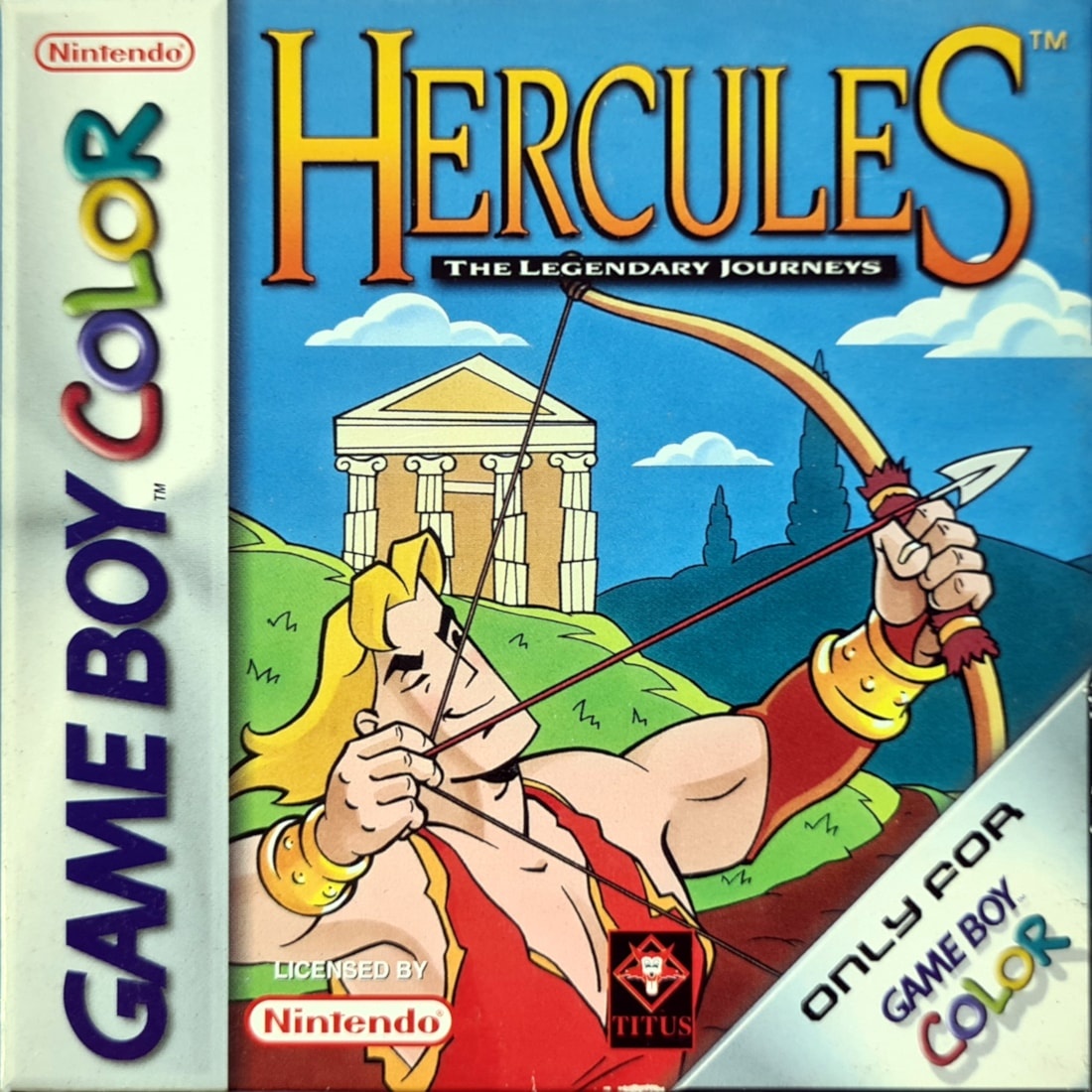 hercules the legendary journeys game boy color