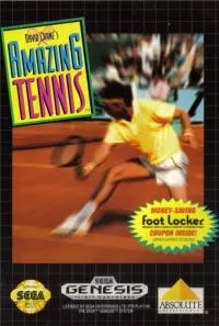 Cover of David Crane's Amazing Tennis