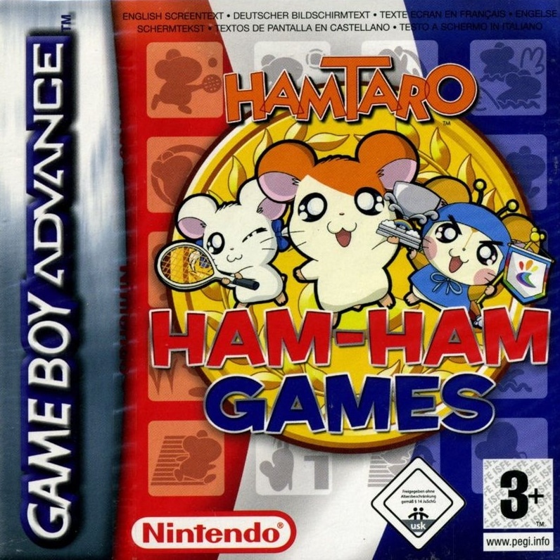 Hamtaro: Ham-Ham Games cover