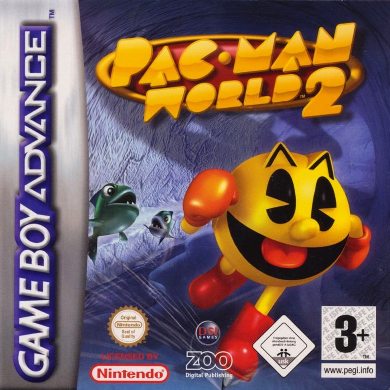 Capa do jogo Pac-Man World 2