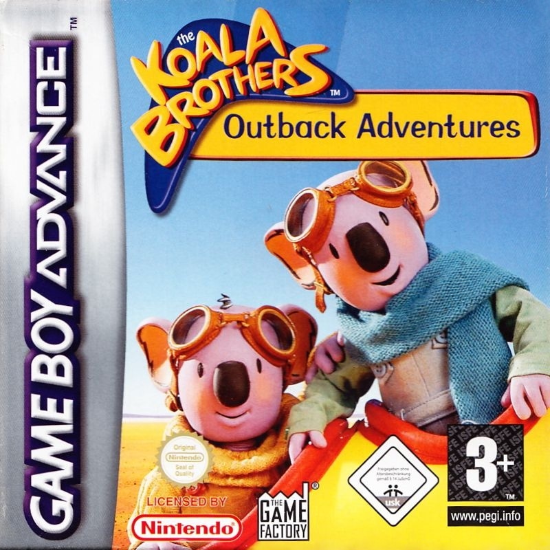 Capa do jogo The Koala Brothers: Outback Adventures