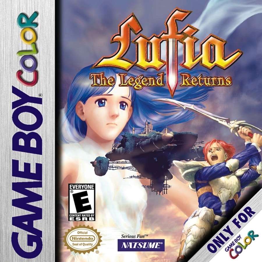 Capa do jogo Lufia: The Legend Returns