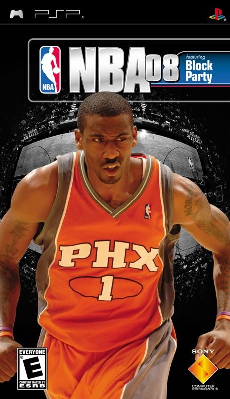 Capa do jogo NBA 08