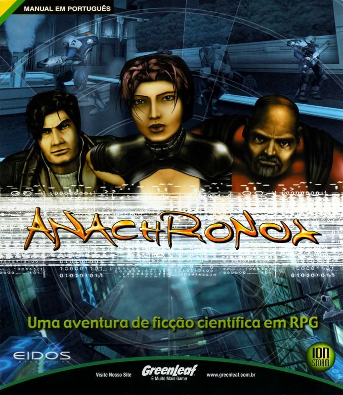 Capa do jogo Anachronox