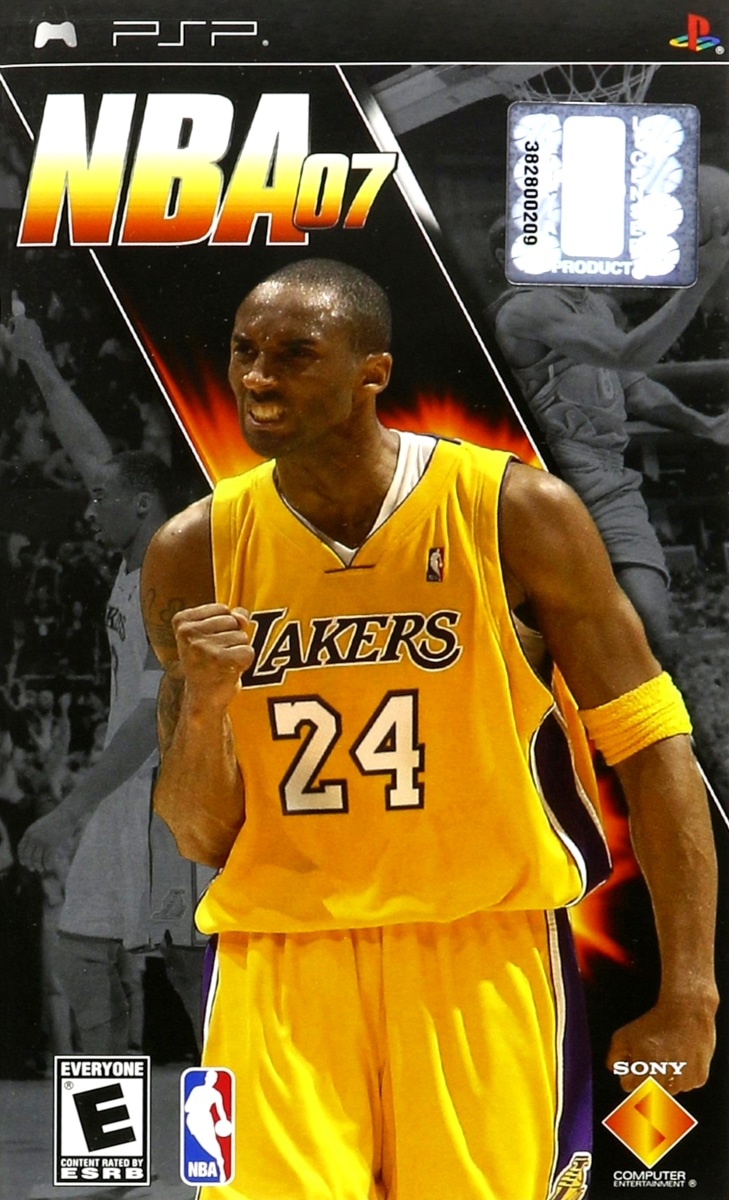 Capa do jogo NBA 07