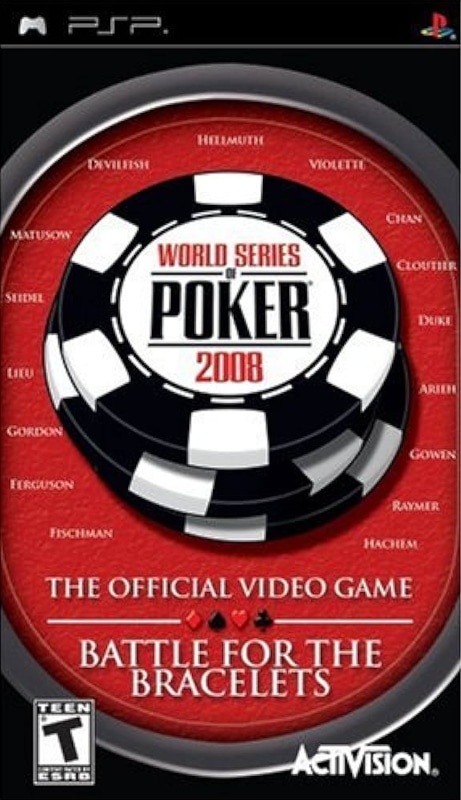 Capa do jogo World Series of Poker 2008: Battle for the Bracelets