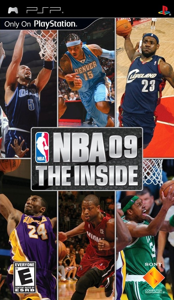 Capa do jogo NBA 09: The Inside