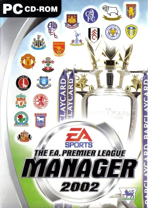 The F.A. Premier League Football Manager 2002 cover