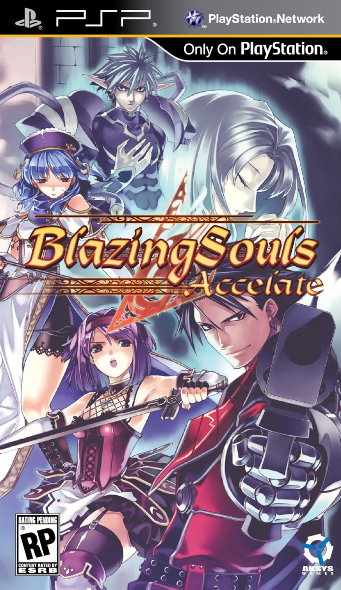Capa do jogo Blazing Souls: Accelate
