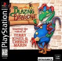 Blazing Dragons cover