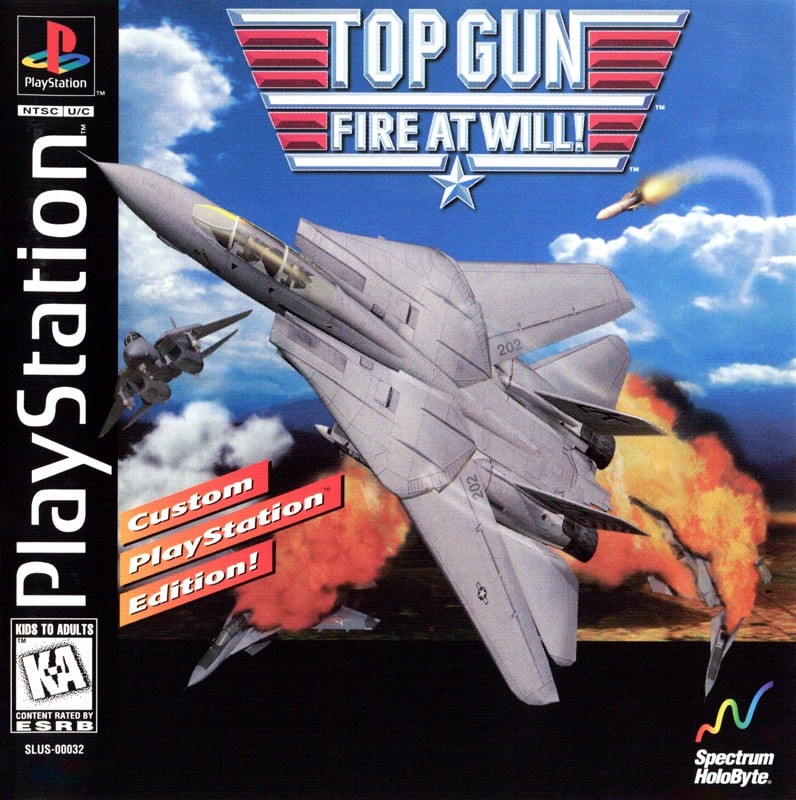Capa do jogo Top Gun: Fire at Will!