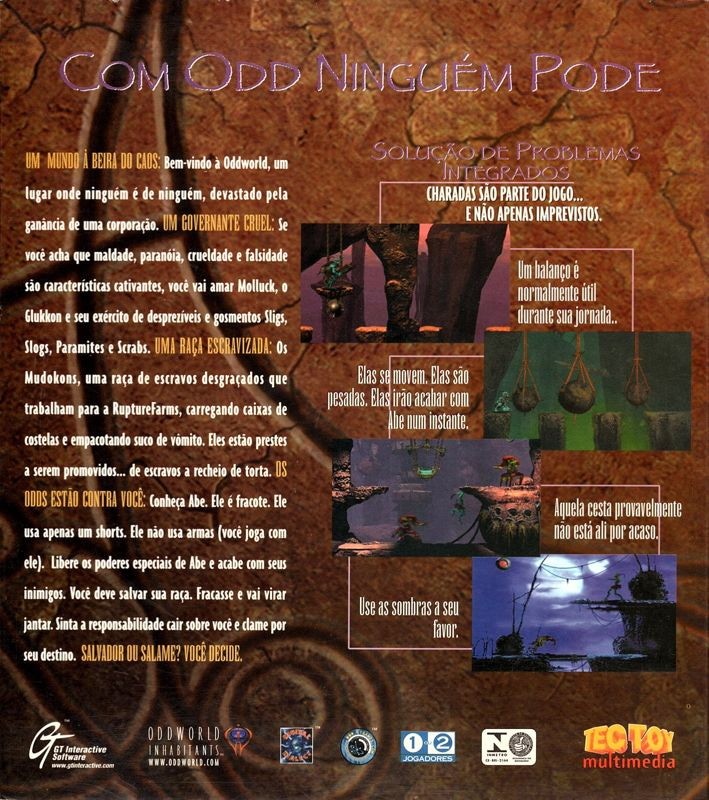 Oddworld: Abes Oddysee cover