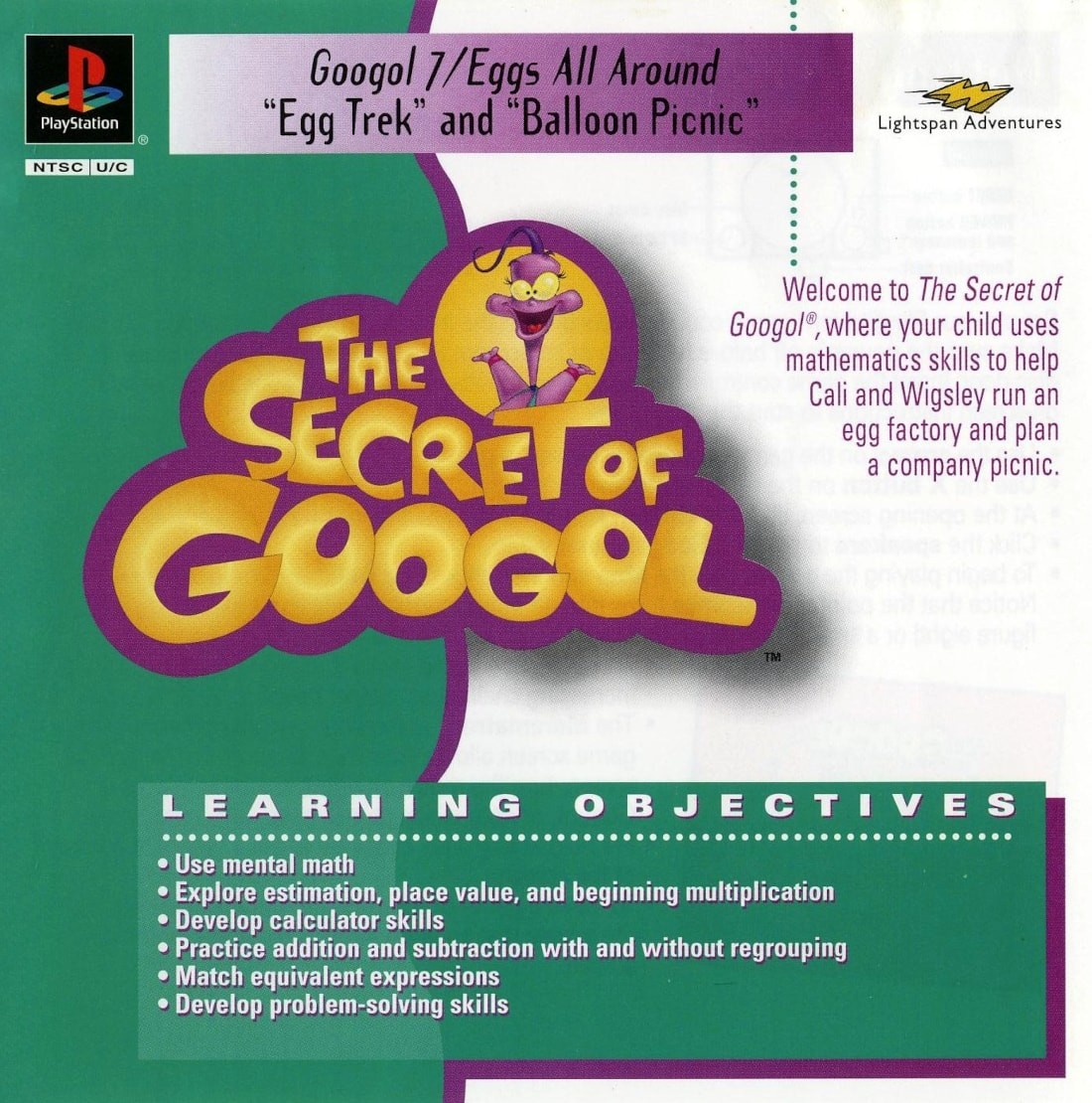 Capa do jogo The Secret of Googol 7: Eggs All Around - Egg Trek • Balloon Picnic