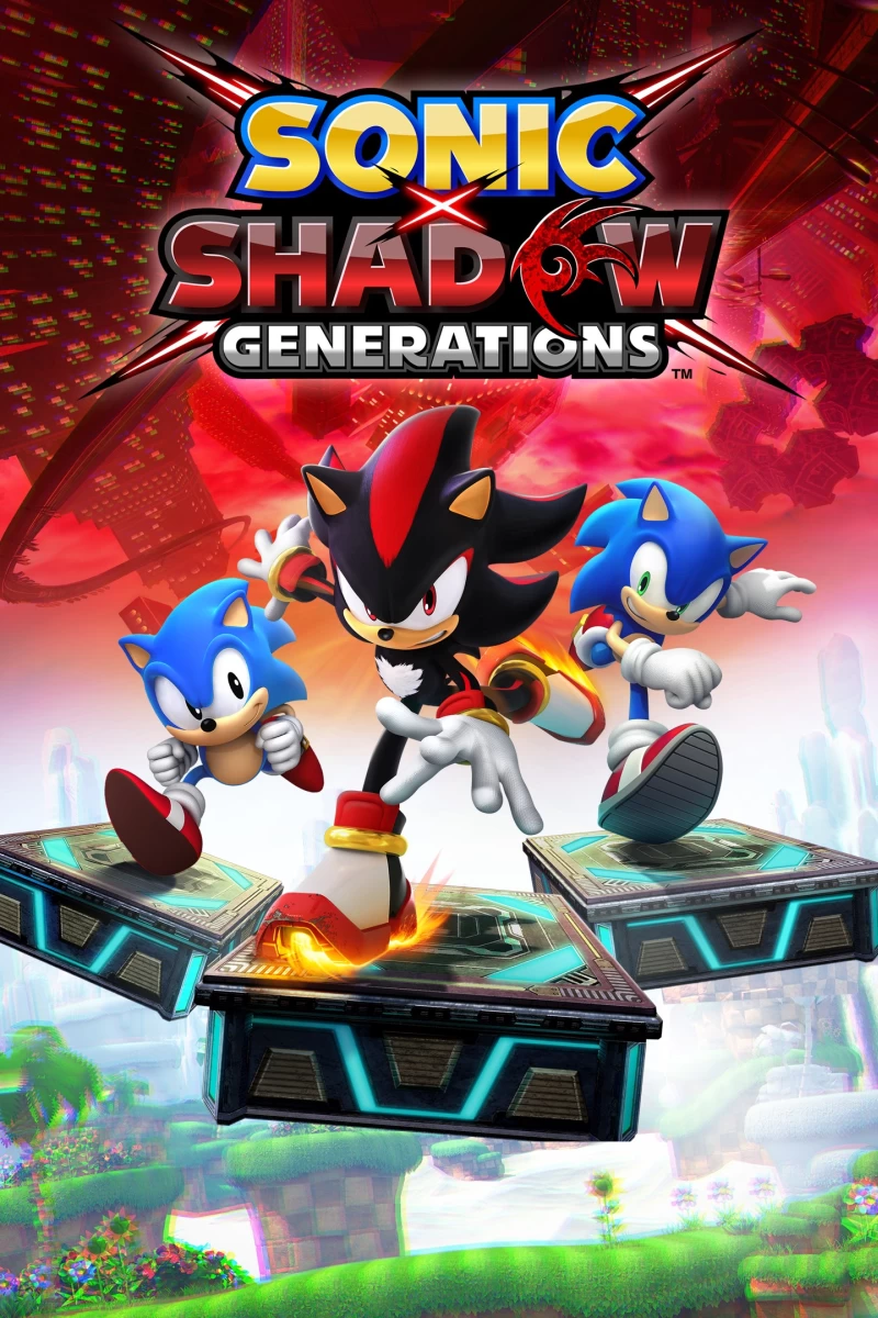 Sonic X Shadow Generations cover