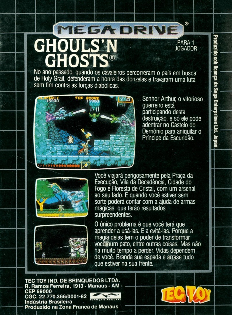 Ghouls N Ghosts cover