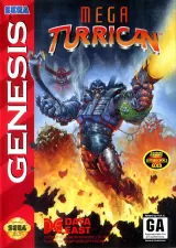 Mega Turrican Mega Turrican cover
