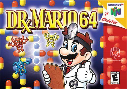 Capa do jogo Dr. Mario 64