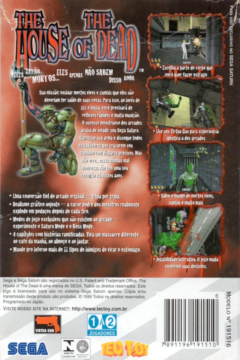 Capa do jogo The House of the Dead