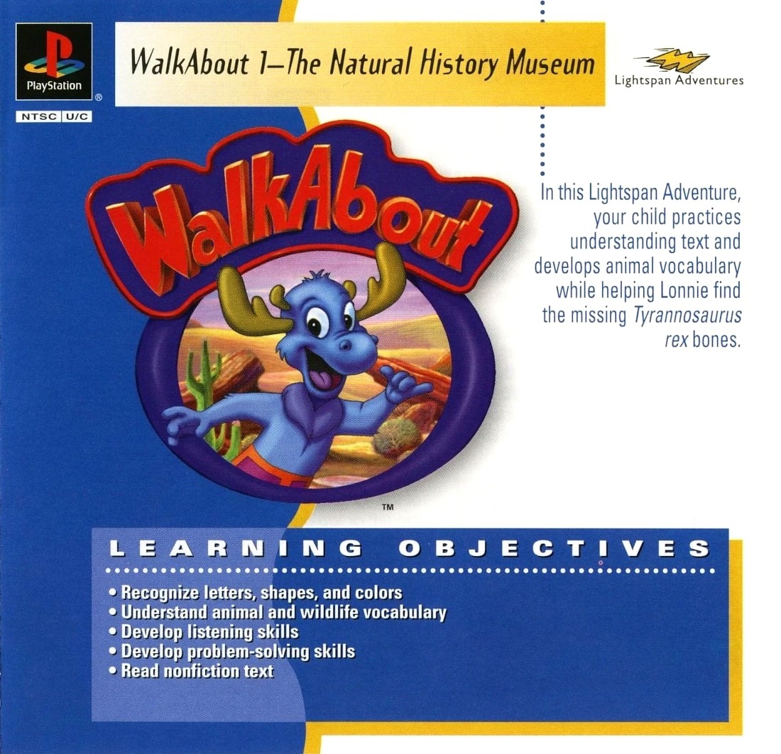 A Mars Moose Adventure: WalkAbout 1 - The Natural History Museum cover