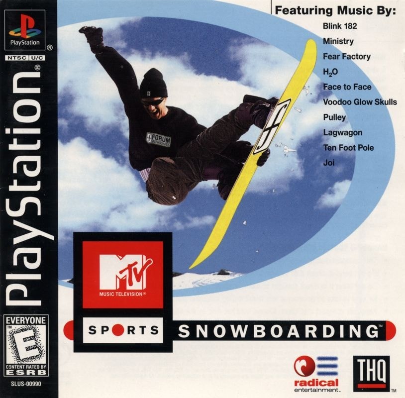 MTV Sports: Snowboarding cover