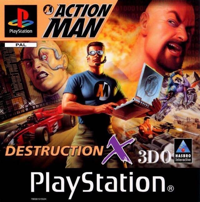 Capa do jogo Action Man: Destruction X
