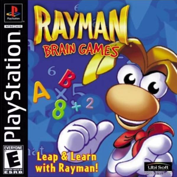 Capa do jogo Rayman Brain Games