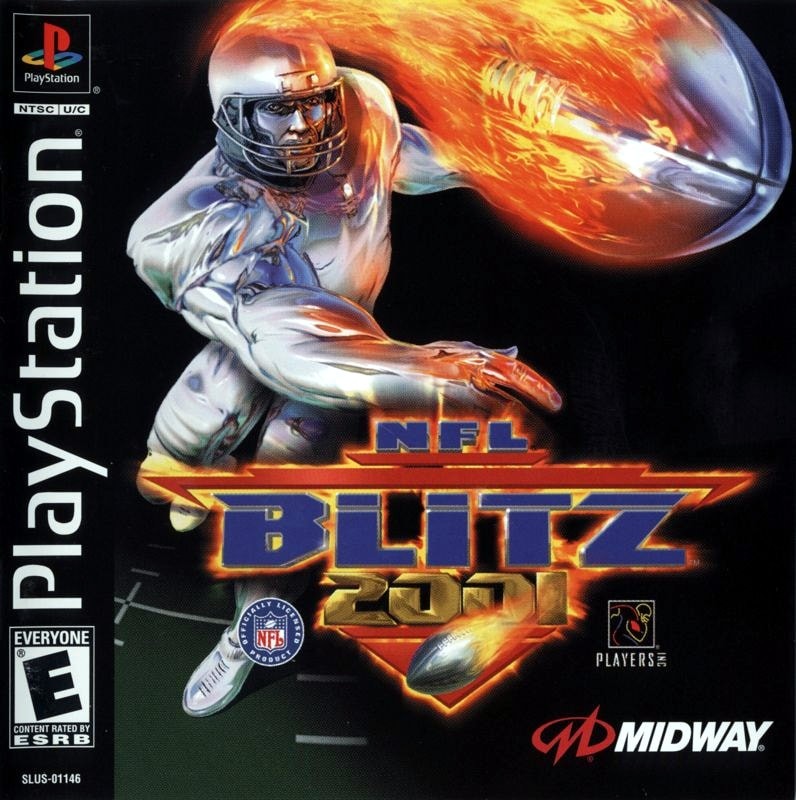 Capa do jogo NFL Blitz 2001