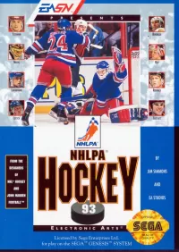 NHLPA Hockey '93 cover