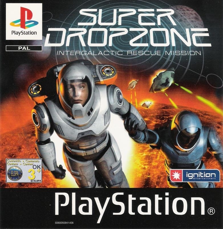 Capa do jogo Super Dropzone: Intergalactic Rescue Mission