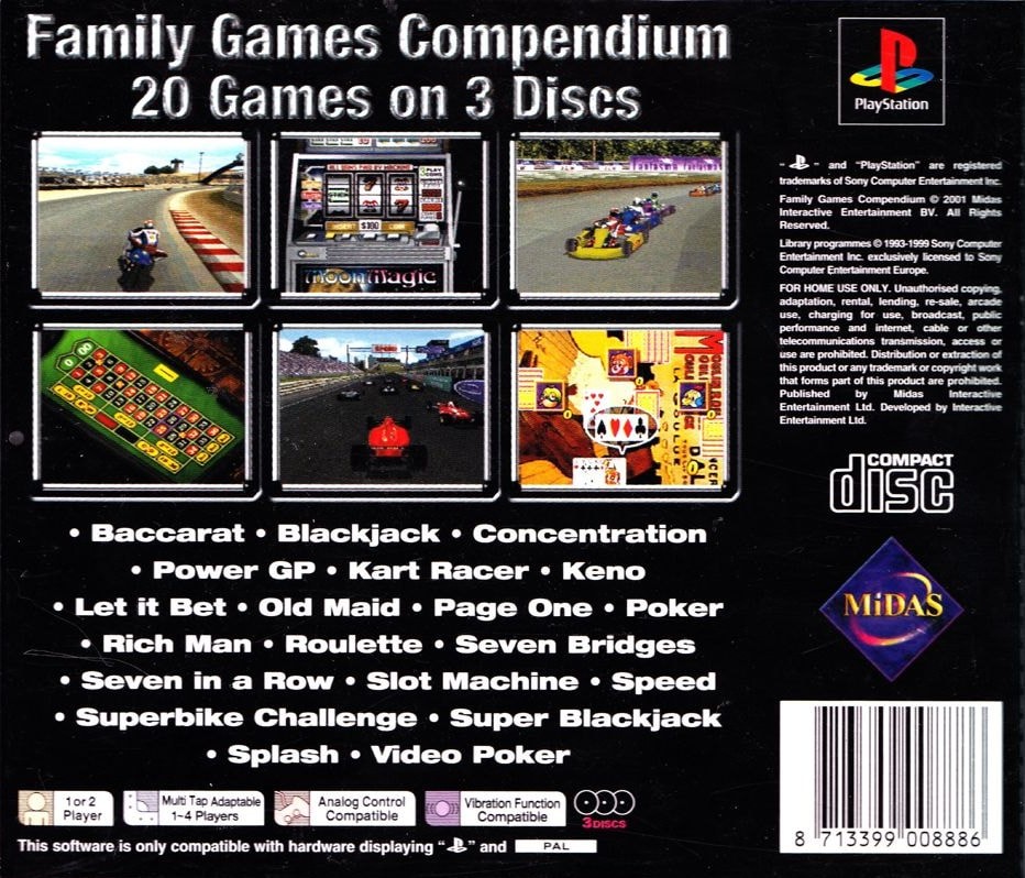 Family Games Compendium cover