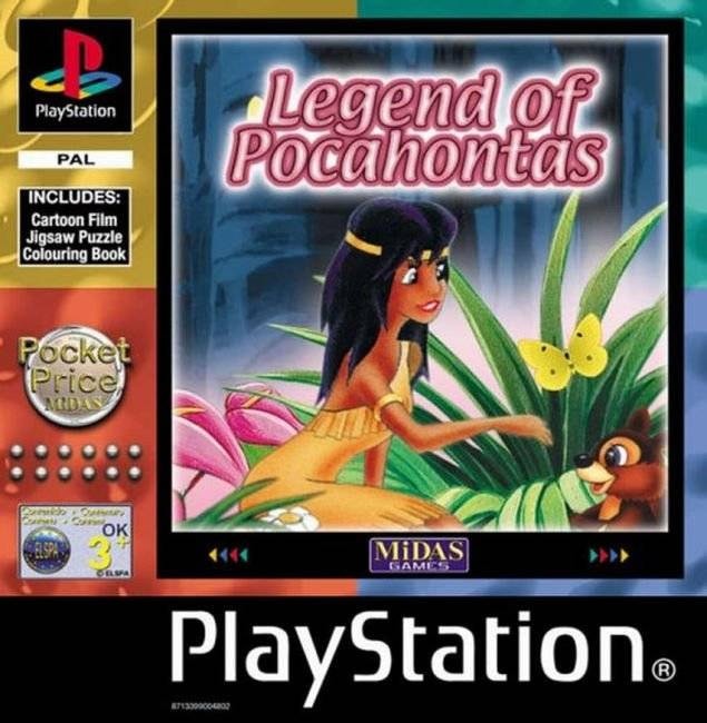 Capa do jogo Legend of Pocahontas