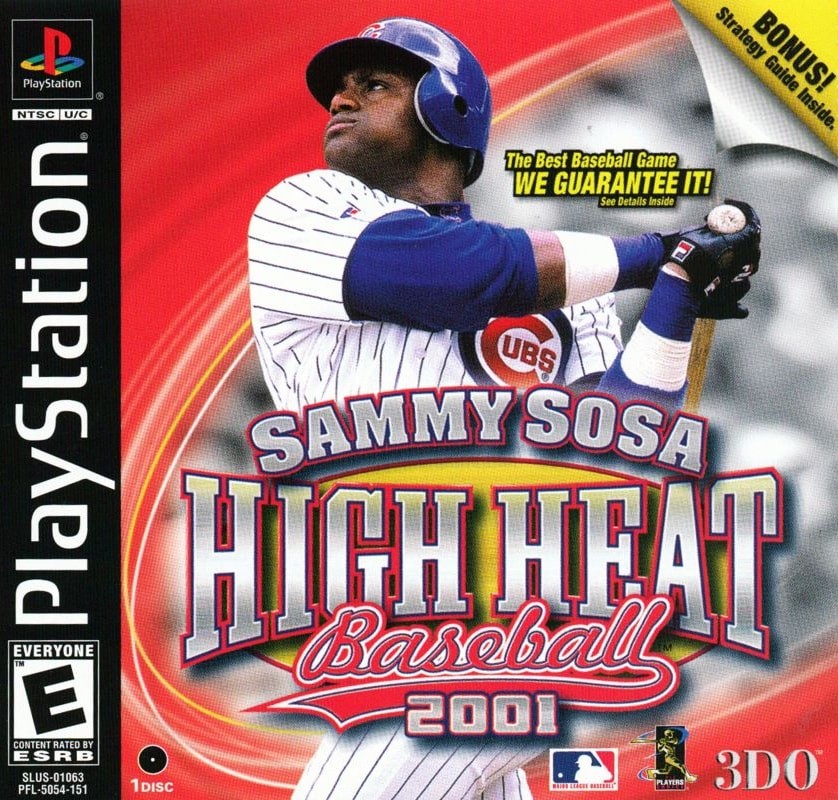 Capa do jogo Sammy Sosa High Heat Baseball 2001