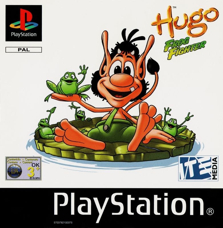 Capa do jogo Hugo: Frog Fighter