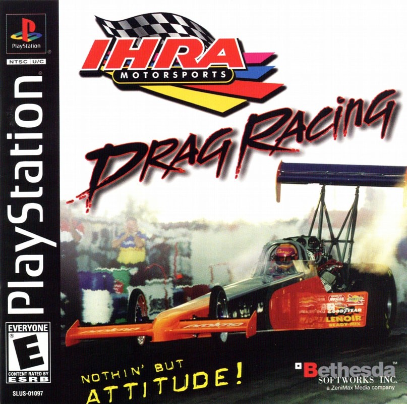 Capa do jogo IHRA Motorsports Drag Racing