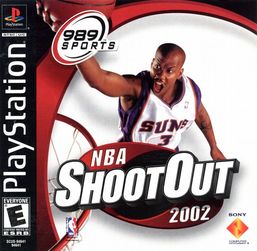Capa do jogo NBA ShootOut 2002