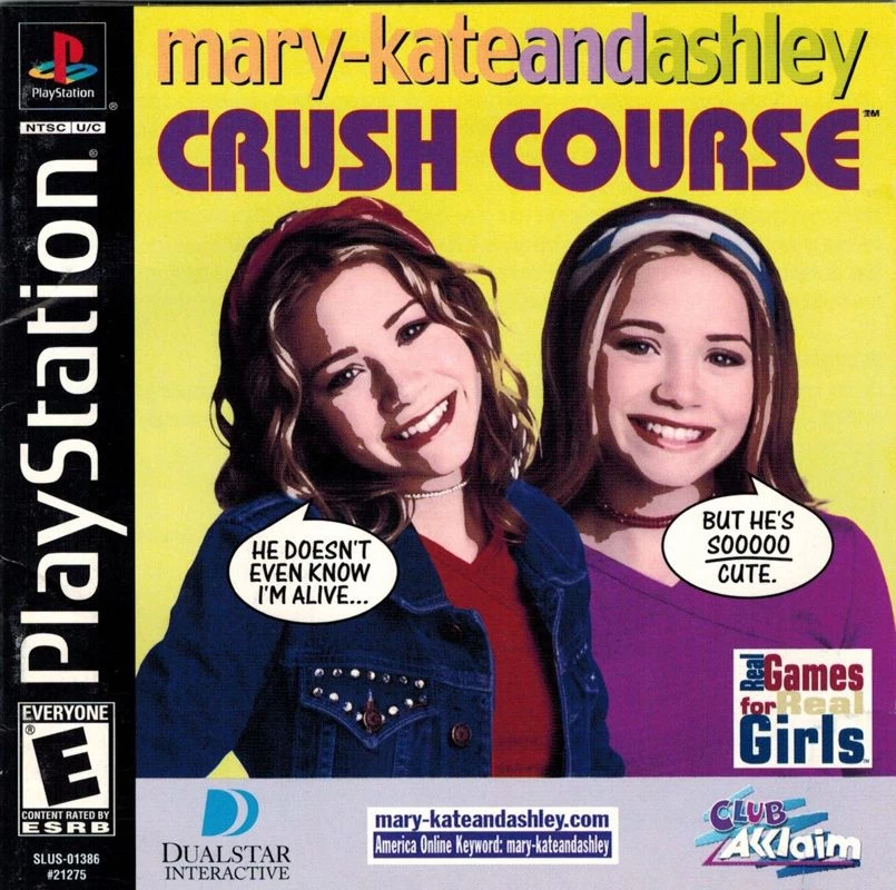 Mary-Kate and Ashley: Crush Course para Playstation (2001)