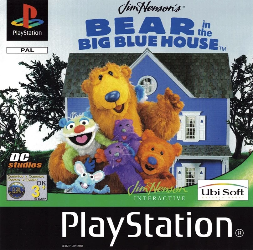 Capa do jogo Jim Hensons Bear in the Big Blue House