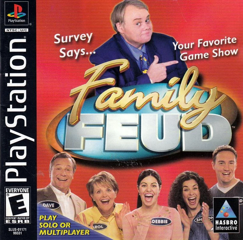 Capa do jogo Family Feud