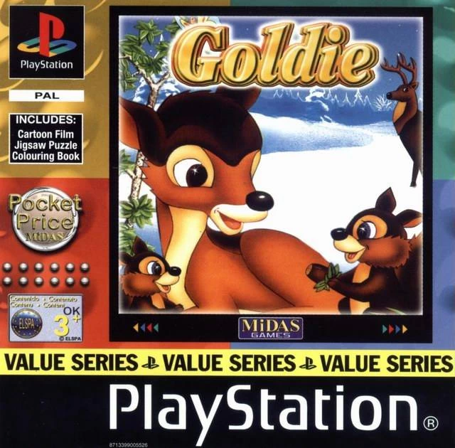 Capa do jogo Goldie