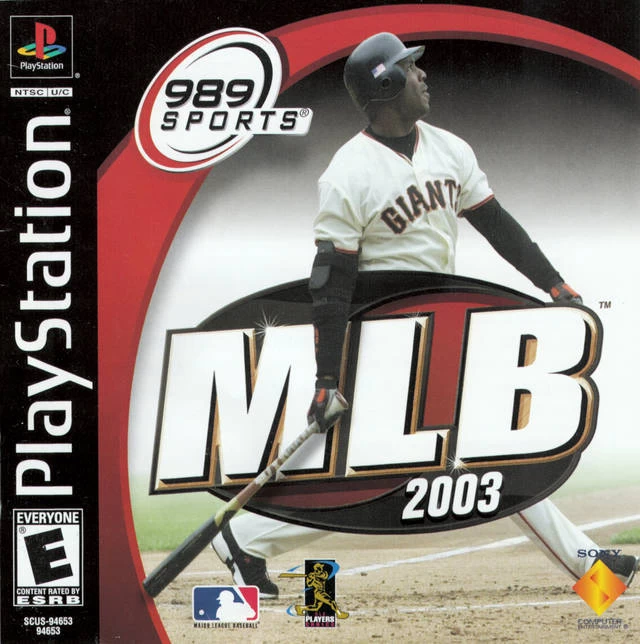 Capa do jogo MLB 2003