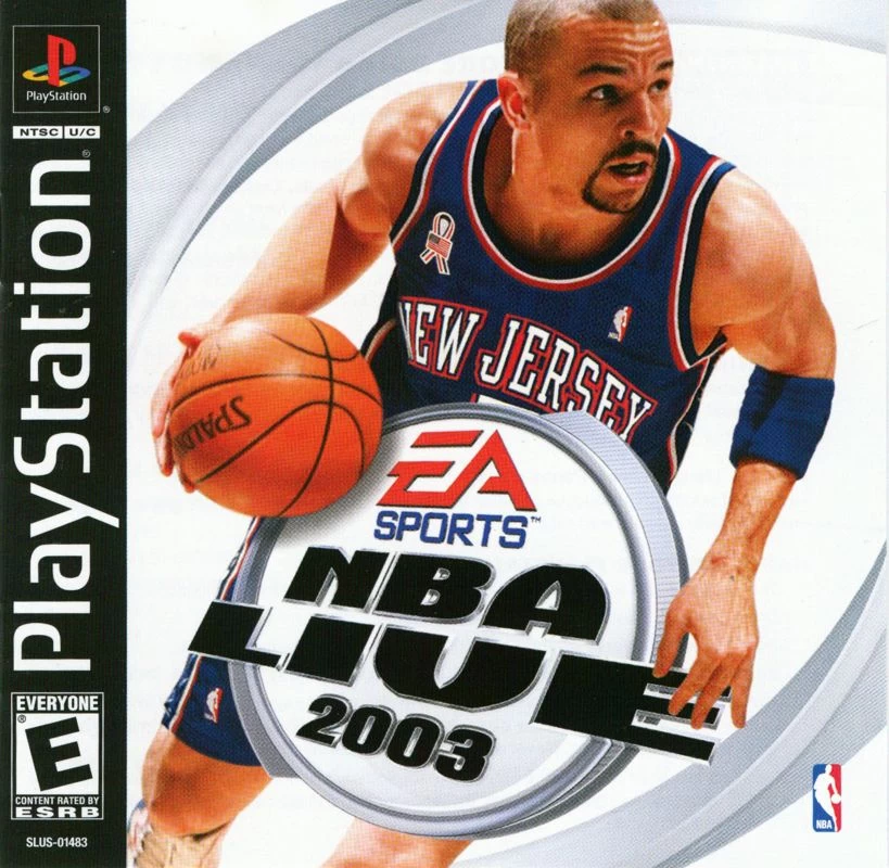 Capa do jogo NBA Live 2003